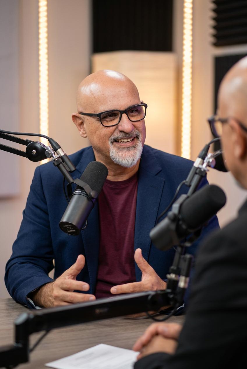 Entrevista em estúdio